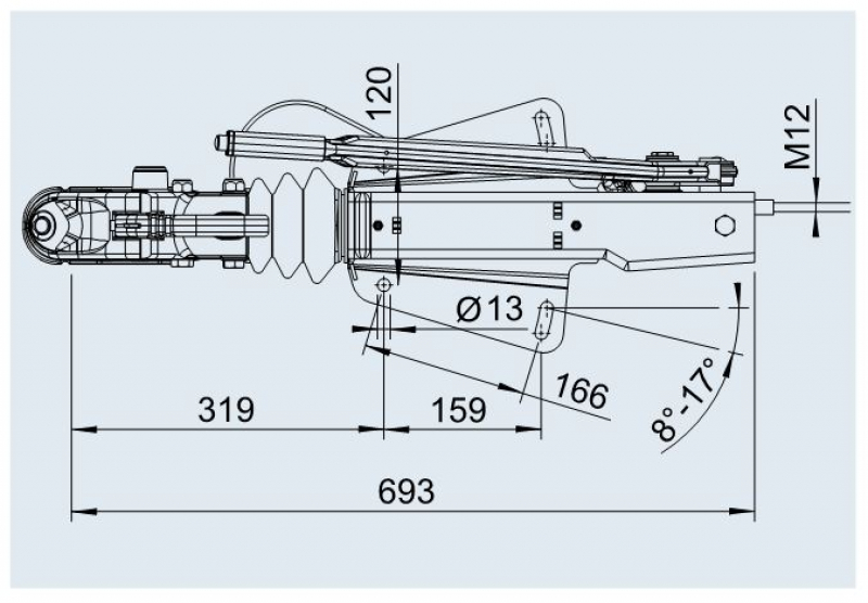 Auflaufeinrichtung AL-KO V 251 G