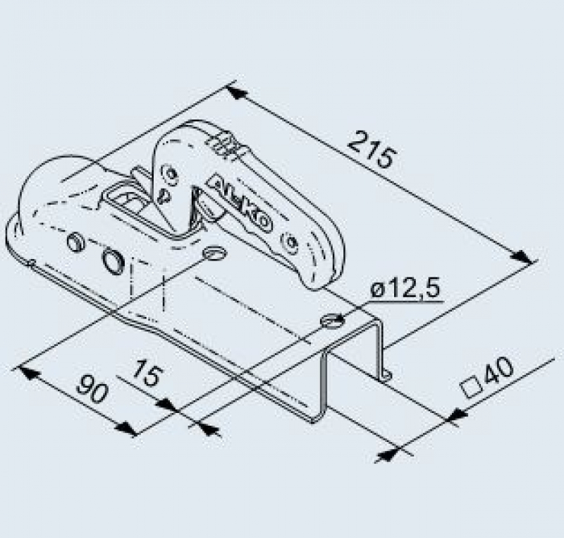 AL-KO Kugelkupplung AK 7 Ausf.: I