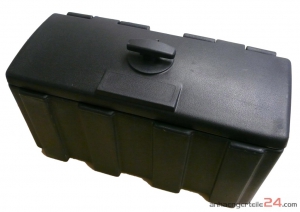 AL-KO Staubox für PKW-Anhänger Kunststoff mit Scharnier auf der langen Seite