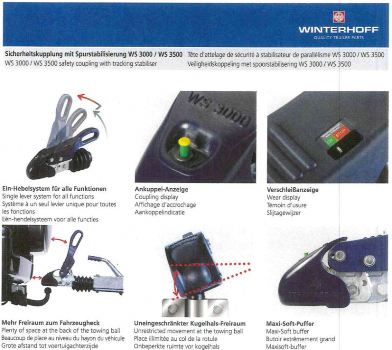 Winterhoff Sicherheitskupplung WS 3500 Ausführung D60-K1414+Z